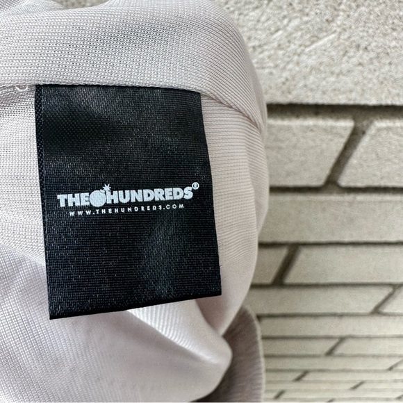 The Hundreds Retro Mesh Shorts M Khaki Beige Basketball Streetwear New NWT - Picture 10 of 11